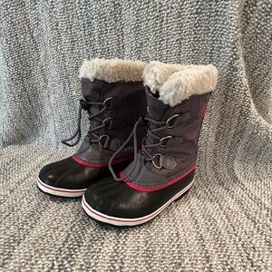 SOREL girls boots YOOT PAC nylon boots waterproof snow warm